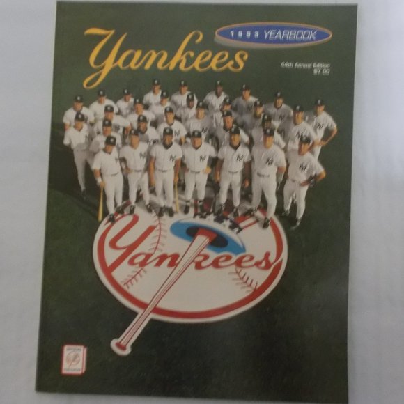 1993 New York Yankees Yearbook - Picture 1 of 3